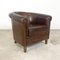 Vintage Sheep Leather Club Chair Assen, Image 6