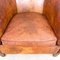 Club chair vintage in pelle di pecora, Immagine 13