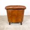 Vintage Sheep Leather Club Chair Aalten, Image 5
