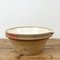 Antique French Beige Glazed Terracotta Tian Mixing Bowl 1