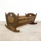 Antique German Folkart Baby Bed Rocking Cradle, 1807, Image 1