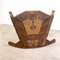 Antique German Folkart Baby Bed Rocking Cradle, 1807, Image 8