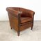 Vintage Sheep Leather Club Chair by Lounge Atelier Leeuwarden 1