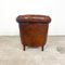 Club chair vintage in pelle di pecora di Lounge Atelier Leeuwarden, Immagine 4