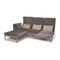 Gray Esofa Gray Corner Sofa from Brühl Roro, Image 4