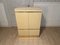 High Golden Sideboard in Ivory Lacquer and Travertine, 1970s 3