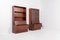 Danish Modern Walnut Veneer Cabinets from Faarup Mobelfabrik, 1960s, Set of 2 2