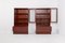 Danish Modern Walnut Veneer Cabinets from Faarup Mobelfabrik, 1960s, Set of 2 5