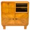 Art Deco Burl Walnut Cabinet 1