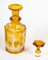 19th Century Bohemian Yellow Crystal Service Set, Set of 8, Image 2