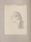 Charles Paul Renouard, Portrait d'un Homme, Dessin Original, Début des années 1900 1