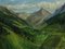 Antonio Feltrinelli, paisaje de montaña, pintura original, años 20, Imagen 3