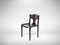 Vintage Stühle aus Messing & Holz von Augusto Bozzi, Italien, 1970er, 6er Set 6