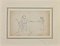 Philippe Charles Jacquet, Musician, Original Drawing on Paper, Mid 19th-Century 2