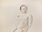 Hermann Paul, Nude of Woman, Original Drawing, Early 20th-Century 1