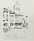 Hermann Paul, The Church, Original Drawing, Early 20th-Century 1