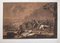 François Bonvin, Battle Scene, Original Etching, 18th-Century 1