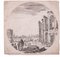 Stefano Della Bella, Ruines De Rome, Original Etching, 17th-Century, Image 1