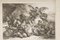 Jean Baptiste Huet, La llegada de los ángeles, Grabado original, siglo XVIII, Imagen 1