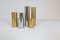 Swedish Modern Candelholders in Brass and Steel by Staffan Englesson, 1970s, Set of 6, Image 4
