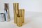 Swedish Modern Candelholders in Brass and Steel by Staffan Englesson, 1970s, Set of 6, Image 8