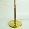 Mid-Century Model 1268 Table Lamp in Brass and Leather by J. T. Kalmar, Austrian 14