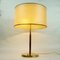 Mid-Century Model 1268 Table Lamp in Brass and Leather by J. T. Kalmar, Austrian 4