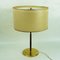Mid-Century Model 1268 Table Lamp in Brass and Leather by J. T. Kalmar, Austrian 3