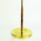 Mid-Century Model 1268 Table Lamp in Brass and Leather by J. T. Kalmar, Austrian 15
