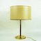 Mid-Century Model 1268 Table Lamp in Brass and Leather by J. T. Kalmar, Austrian 2