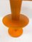 Orange Lacquered Wood Side Table, Czech, Image 3