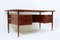 Mid-Century Modern Scandinavian Wooden Desk with Drawers, 1960s 12