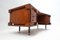 Scrivania Mid-Century moderna in teak con cassetti, Italia, anni '60, Immagine 2