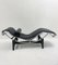 Black Leather LC4 Lounge Chair by Le Corbusier for Cassina 6
