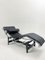 Black Leather LC4 Lounge Chair by Le Corbusier for Cassina 9