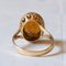 Bague Vintage en Or 18k avec Citrine Orange, 1970s 8