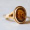 18k Vintage Gold Ring With Orange Citrine, 1970s, Image 12