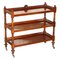 Antique English Mahogany Bookcase Trolly in the style of Gallows, 1840s, Image 1
