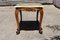 Vintage French Green Onyx Marble & Wood Coffee Table 6