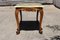 Vintage French Green Onyx Marble & Wood Coffee Table, Image 6