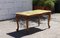 Vintage French Green Onyx Marble & Wood Coffee Table 5