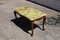 Vintage French Green Onyx Marble & Wood Coffee Table 8