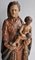 French Artist, Madonna and Child in Polychrome, 17th Century, Wooden Sculpture, Image 2