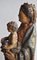 French Artist, Madonna and Child in Polychrome, 17th Century, Wooden Sculpture 7
