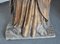 Deutscher Künstler, Statue des Heiligen, frühes 19. Jh., Holzskulptur 4