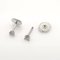 Earrings in 18K White Gold and Diamonds, Set of 2 3