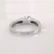 18K White Gold Solitaire Ring with Diamonds 7