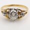 Ring in 18K Gold and Platinum with Diamonds 2