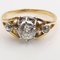 Ring in 18K Gold and Platinum with Diamonds 6