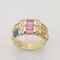 18K Yellow Gold Ring with Diamonds 1